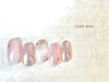 ルークネイル 恵比寿店(LUKE NAIL)/桜ネイル　フラワー　お花　春