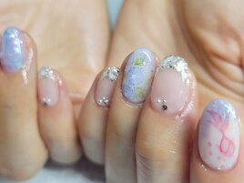 ふみの♪手描き朝顔11980円