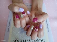 イーズ(ease)/ピンク　リボン