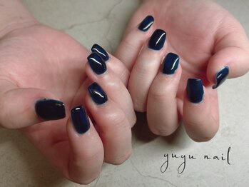 ユユネイル(yuyu nail)/【深爪育成】長さ出し+アート10
