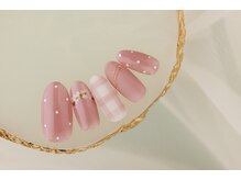 ヴァンネイル(VINGT NAIL nail&eye beauty)/ガーリー春ネイル