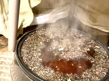 ボダラク(bodaraku)/ハーブスチームが充満したテント