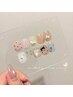 【フットネイル】親指アート　8000円