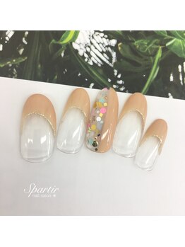 エスパルティール(Spartir)/◆ホログラムバイカラーネイル◆