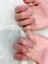 ベージュグラデ―ション