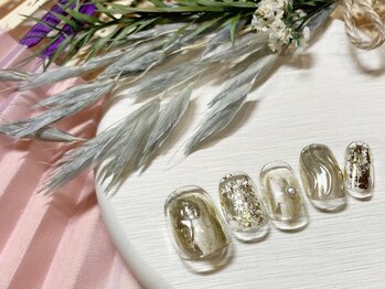 ブレス 仙台駅前本店(BLESS)/祝♪成人式ネイル¥8500