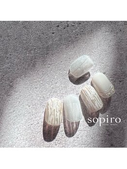 ソピーロ たかのこ店(sopiro)/3月【nuance nail】