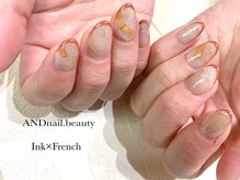 アンドネイル ビューティー(AND nail,beauty)/春ネイル/ニュアンスネイル/藤沢