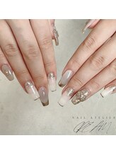 クリーム(Nail Atelier CREAM)/綺麗めニュアンス