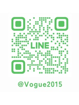 ヴォーグ(Vogue)/予約・問い合わせはLINEから