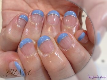 ネイルアンドまつ毛エクステ ルーナ 八王子店/ジュニア☆フレンチネイル