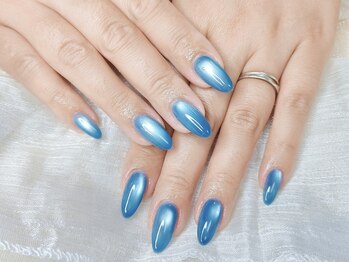 アイゴネイル 錦糸町(Aigoネイル)/さわやかマグネットワンカラー