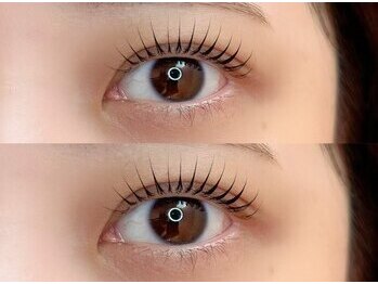 ルピナス バイ ワンズ 海老名店(Lupines by ONE'S)の写真/RenewalOpen♪自まつ毛を極力傷ませない優しい商材を使用！一重、まつ毛が細い、弱い…等でお悩みの方も◎