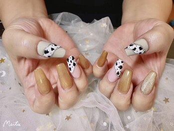 パンダネイル(Panda Nail)/大理石ネイル、デザイン持ち込み