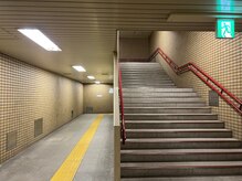 宮の沢整体院 縁/地下鉄からの道順2