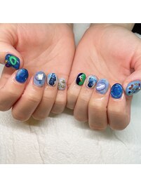 個性派ネイル