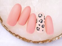 ネイルサロンフォーユー(for u)/ヒョウ柄ネイル￥4980