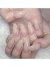 【OPEN限定価格♪】透明感抜群★クリアネイル60分 ¥4000→¥3500