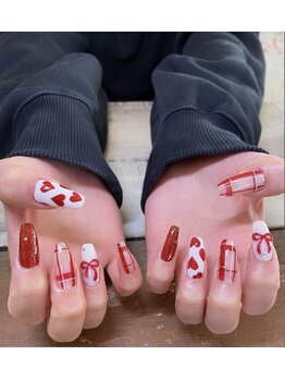 ロングネイルも大歓迎！