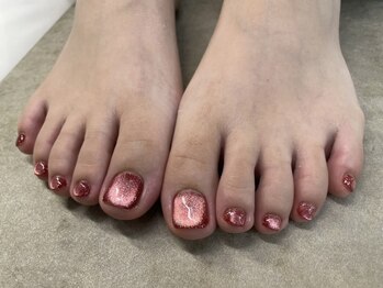 プライズアイリス アイラッシュ 池袋東口店(prize Iris eyelash)/FOOT マグネットネイル