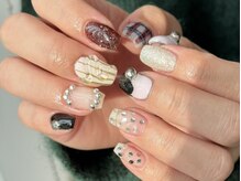 ニュアンスネイル/韓国ネイル/個性派まで幅広く対応！