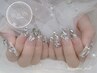人気No1★持ち込み＆パーツ埋め尽くし◎しっかりアート10本