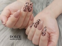 ドルチェ 久留米花畑店(Dolce)/ヒョウ柄ネイル☆