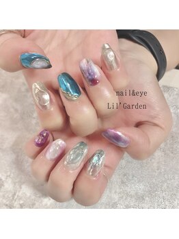 リルガーデン 新宿南口(Lil' Garden)/カラフルミラー×ニュアンス