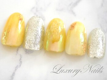 ラグジュアリーネイルズ カワグチ(Luxury Nails Kawaguchi)/カラフル*イエローネイル