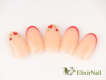 エリクサーネイル 五反田(Elixir Nail)/定額a シンプル/クーポン使用
