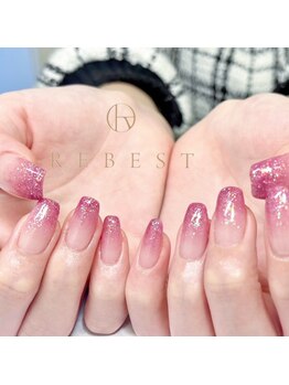 リーベスト 四条畷店(REBEST)/ラメグラデーション