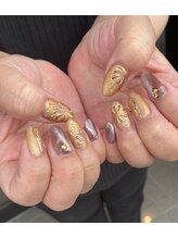 トータルサロン 白べぇーっ プラス/☆大人夏ネイル☆