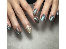 シュピー 塚本店(Spie)/#マグネットネイル