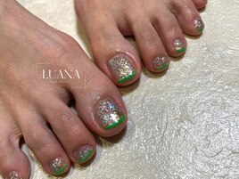 フットネイル　ジェルネイル