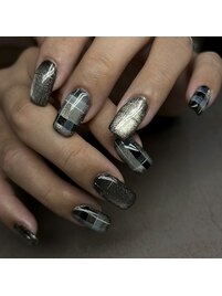 メンズチェックネイル!