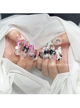 アン ジョーヌドラゴ/【ロングネイル】ギャルネイル