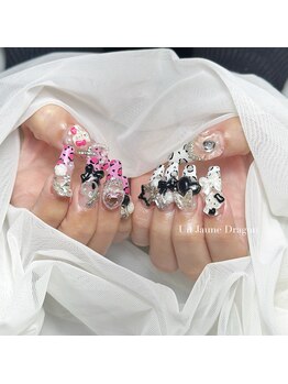 アン ジョーヌドラゴ/【ロングネイル】ギャルネイル