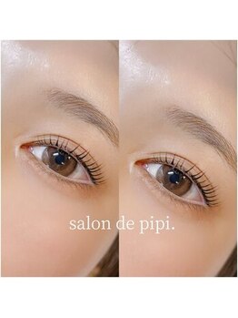 サロン ド ピピ オカザキ(salon de pipi.okazaki)/#岡崎#まつ毛パーマ#LED