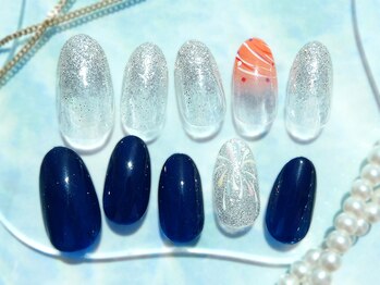 プラスネイル 池袋西口店(PLUS NAIL)の写真/OLさんに人気のネイルや今人気のデザイン等、毎月30種類以上のデザインをリリースしています【池袋西口店】