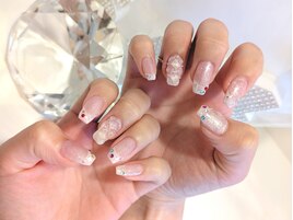 爪先キラキラフレンチ☆
