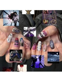 【アニメモチーフネイル】