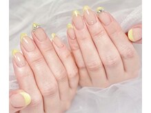 春のレモンイエローフレンチ