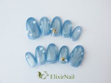 エリクサーネイル 西武新宿(Elixir Nail)/定額a  シンプル/クーポン使用