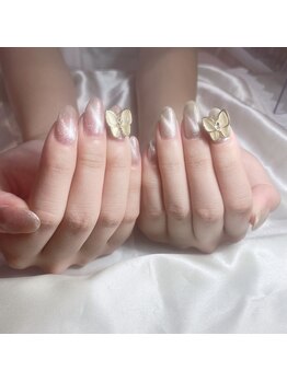 ゾウゾウ(Zow Zow)/【蝶々ネイル】