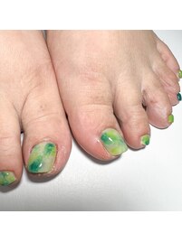 タイダイネイル