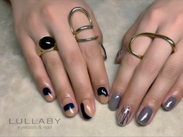 おしゃれ変形アートネイル