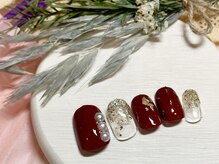 ブレス 仙台駅前本店(BLESS)/祝♪成人式ネイル¥7000