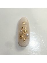 パール 池袋店(PEARL)/2本アートクリスマスデザイン