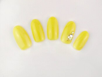 ネイルサロン ディーバ ギンザ(Nail salon Diva GINZA)/One color plus(ストーン)