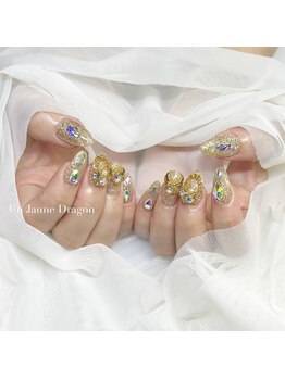 アン ジョーヌドラゴ/【自爪ネイル】ゴールドネイル